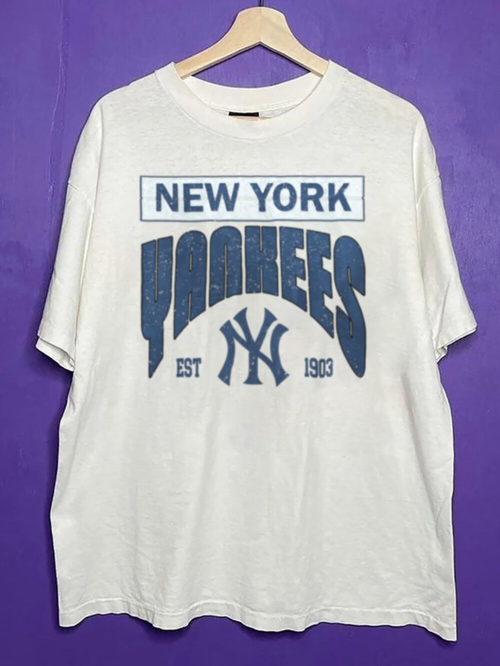 Vintage New York Yankees EST 1903 Baseball Crewneck Shirt, The Yankees MLB Shirt